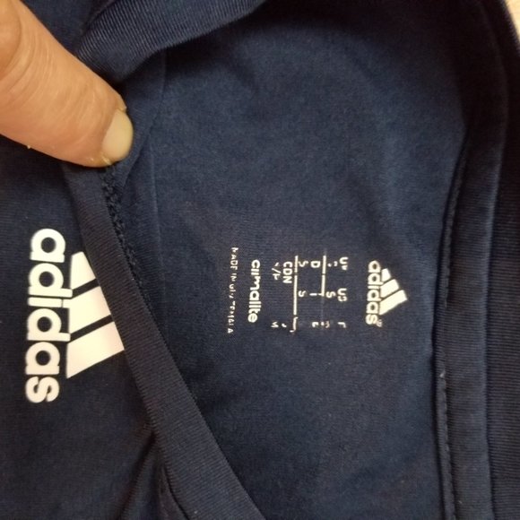 Men's Adidas Climalite Running Soccer Shirt S - Picture 2 of 3